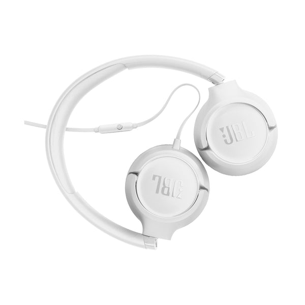 JBL - Tune 530 Headset Wired Head-band, White