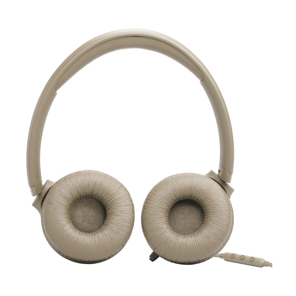 JBL - Tune 530C Comfortable Wired Headphones, Beige