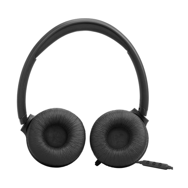 JBL - Tune 530C Comfortable Wired Headphones, Black