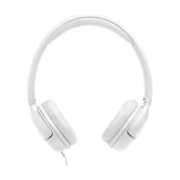 JBL - Tune 530C Comfortable Wired Headphones, White