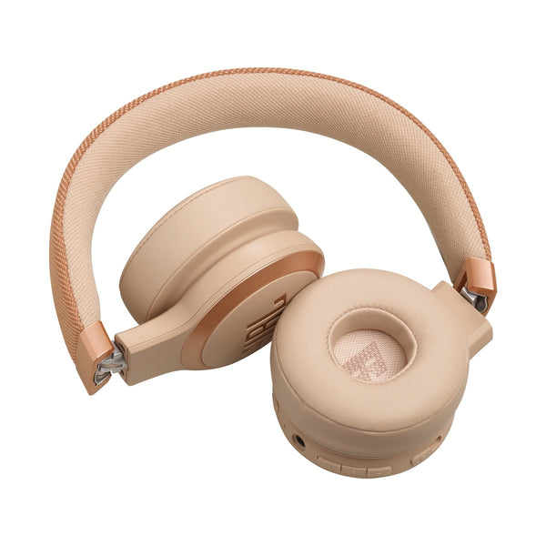 JBL - Live 670NC Wireless On-Ear ANC Headphones, SAND