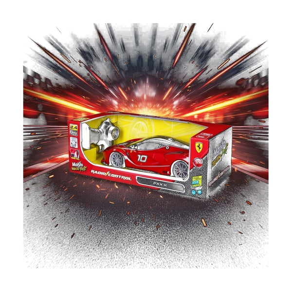 Maisto - 1:14 RC - FXX K (2.4Ghz, 3.2V, 360Mah, Usb Charger) Full Function RC, 35M Control Range, Lithium Bat Included, Pistol Controller