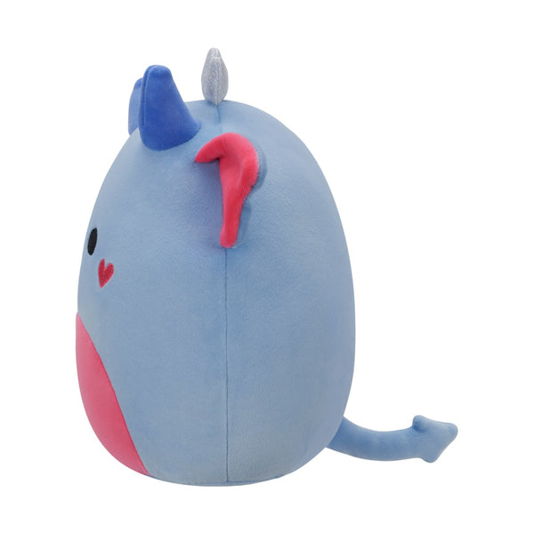 SQVA - Little Plush 5" Squishmallows TBD - Blue and Pink Goblin King W/Silver Crown and Heart Cheeks