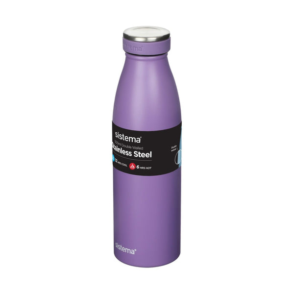 Sistema - 500ml Stainless Steel Bottle