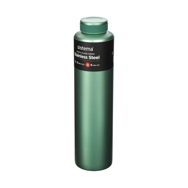 Sistema - 600ml Chic Stainless Steel Bottle