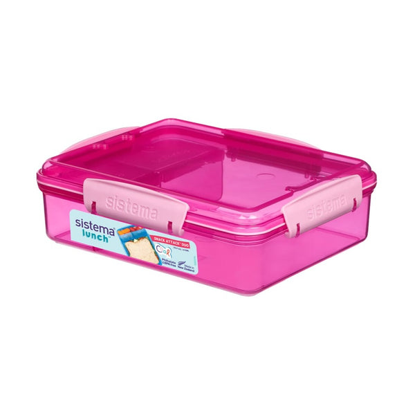 Sistema - 975ml Snack Attack Duo