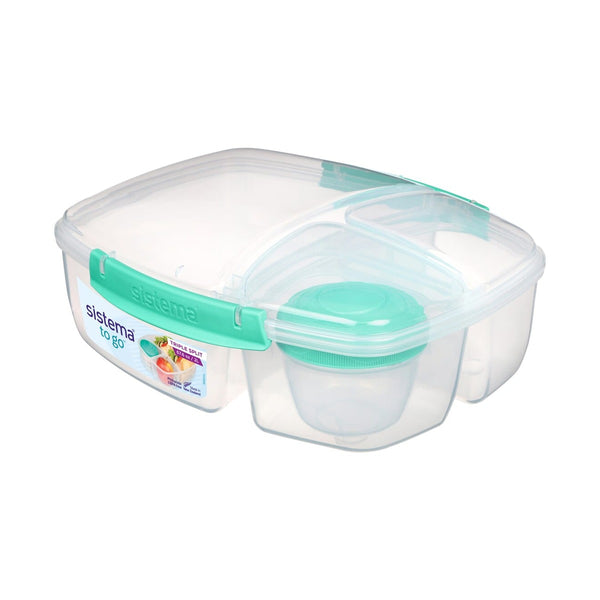 Sistema - Triple Split Lunch & Yogurt