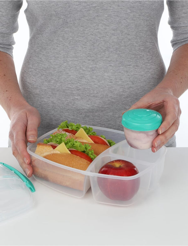 Sistema - Triple Split Lunch & Yogurt