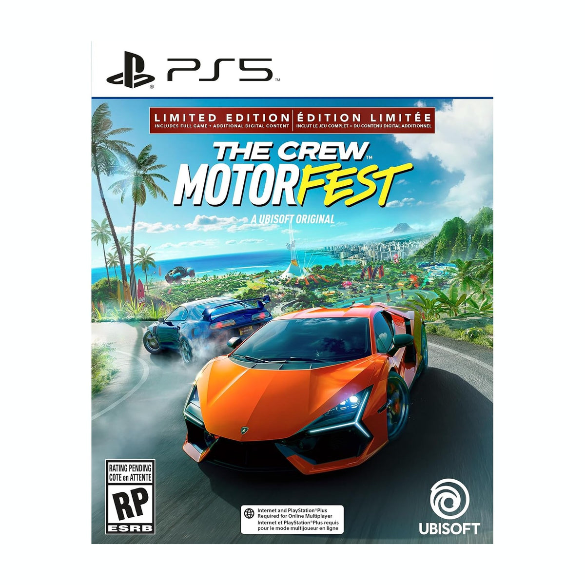 The Crew Motorfest for PS5, Open-World Racing Game Set in Hawaii by Ubisoft
