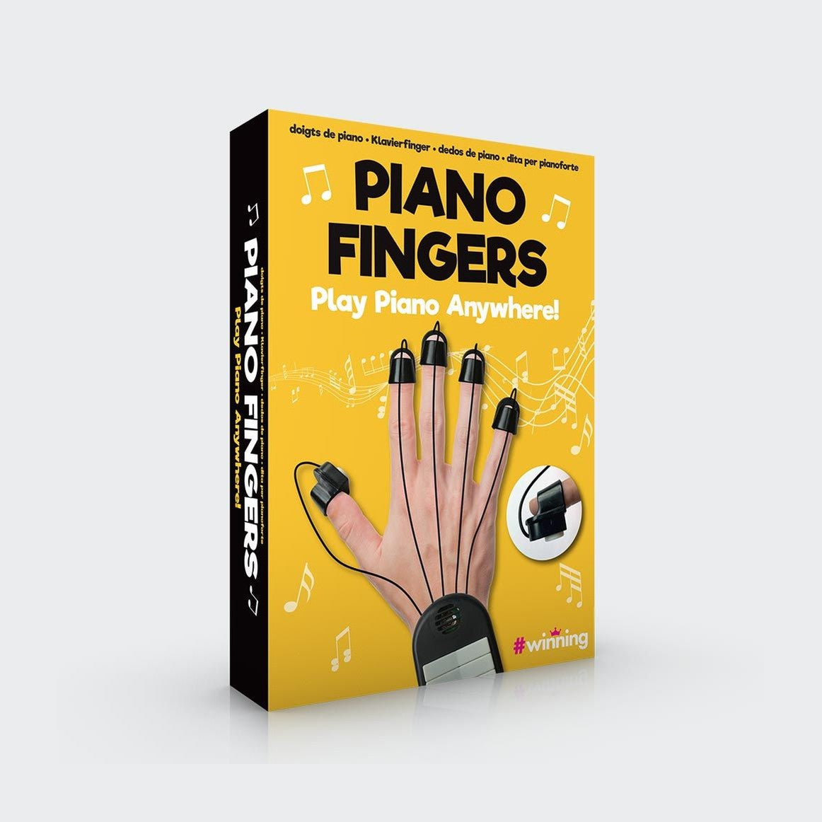 Piano Fingers Musical Gloves - Portable Finger Keyboard Toy