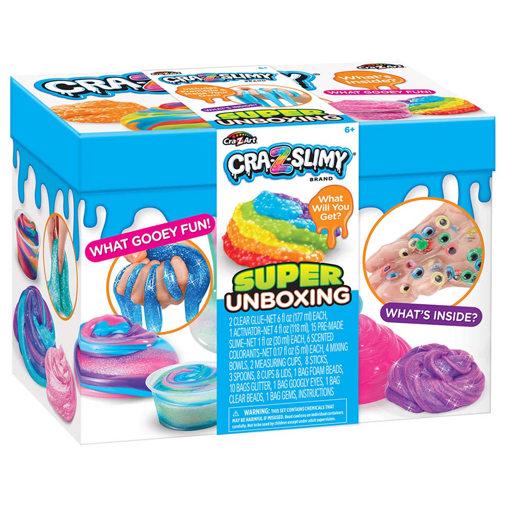 Cra-Z-Slimy Super Slime Unboxing