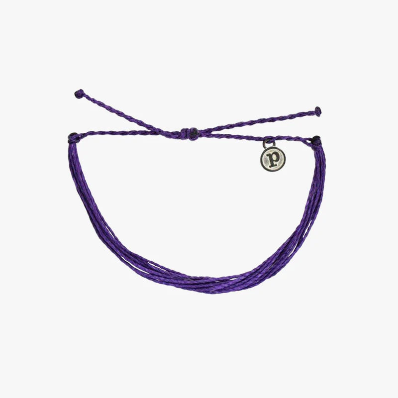 Pura Vida - Bracelet Bright Solid Purple OS