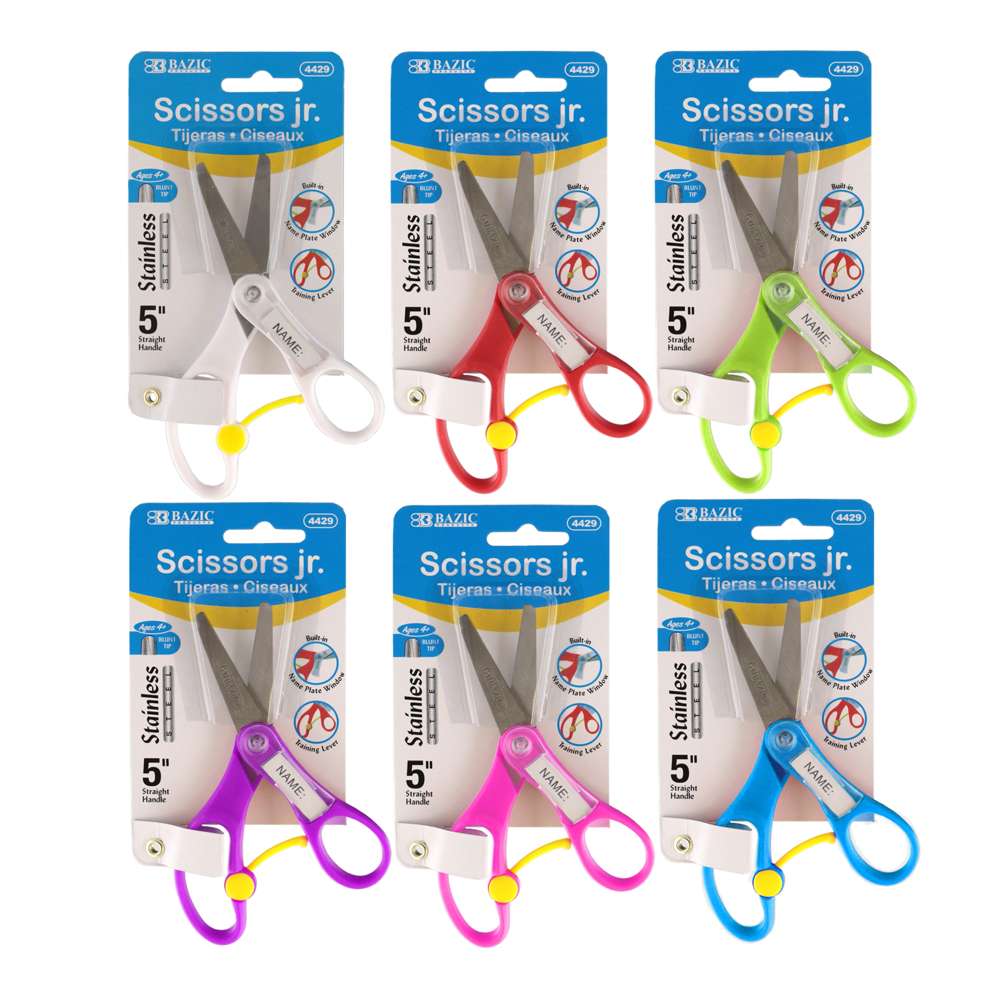 Bazic 5 Blunt Tip School Scissors