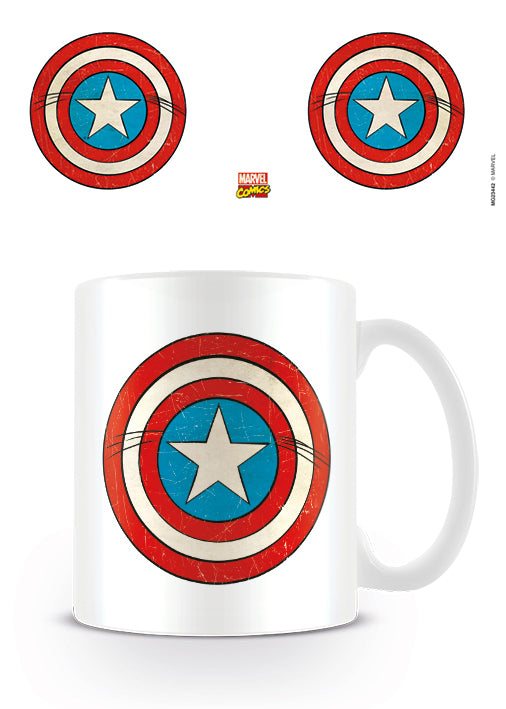 Pyramid: Marvel Comics (Captain America Shield) - Coffee Mugs