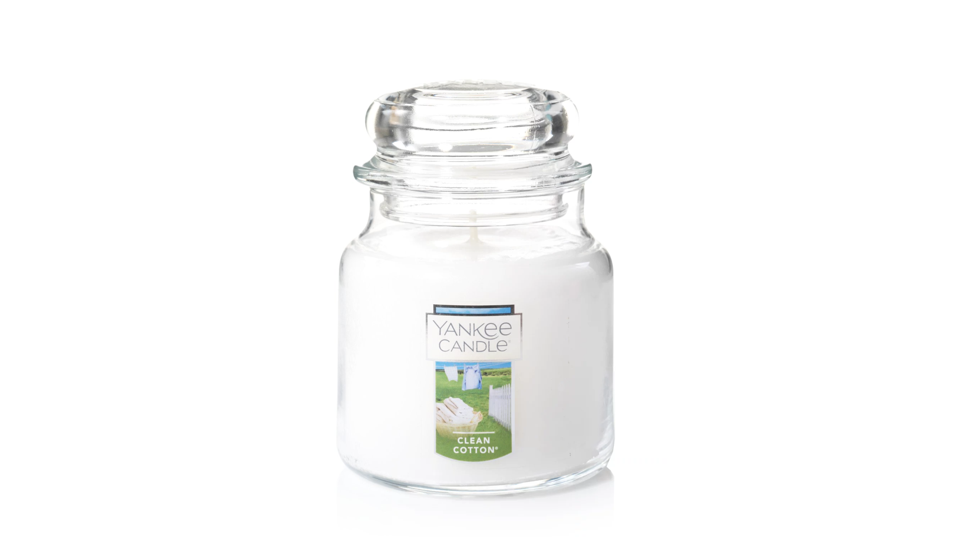 Yankee Medium Jar Clean Cotton