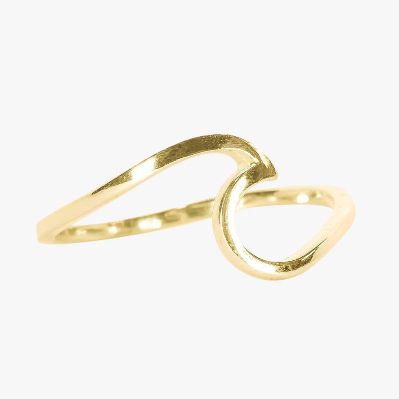 Pura Vida - Ring Wave Gold 7