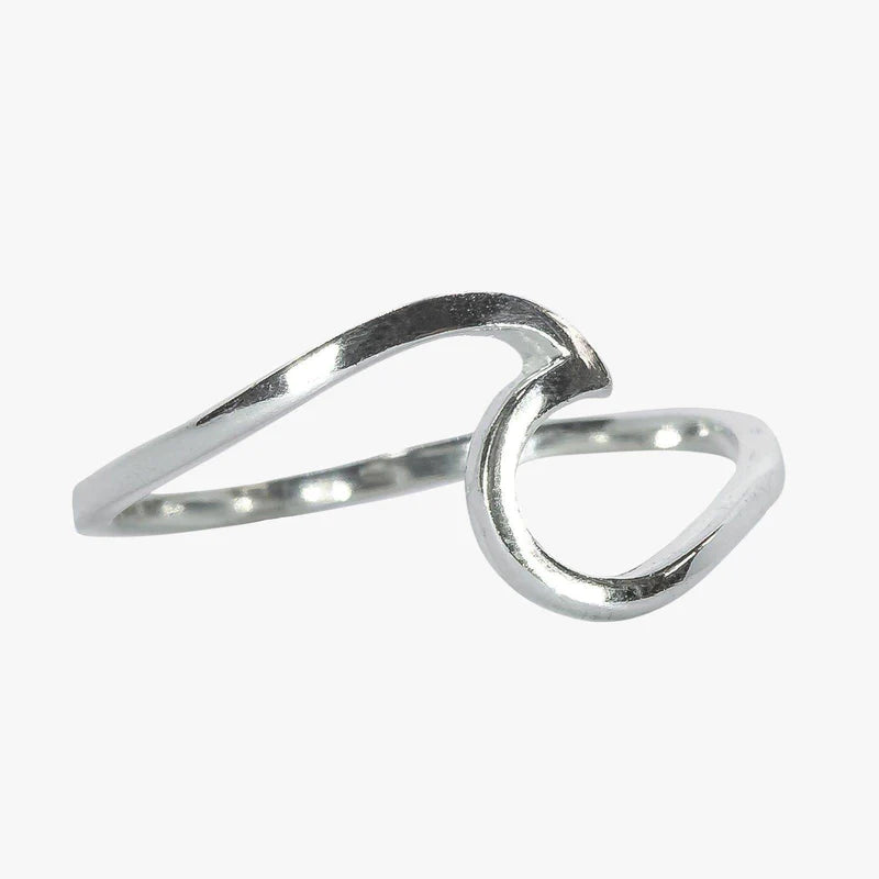 Pura Vida - Ring Wave Silver 5