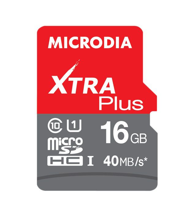 Microdia Xtra Series Micro SDHC 16GB