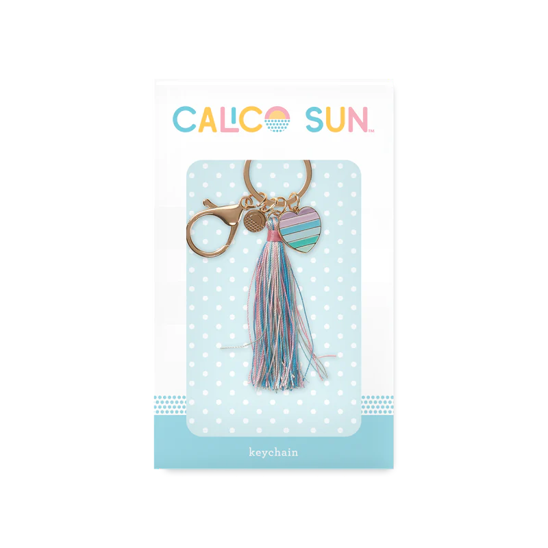 Calico - Carrie Keychain - Heart