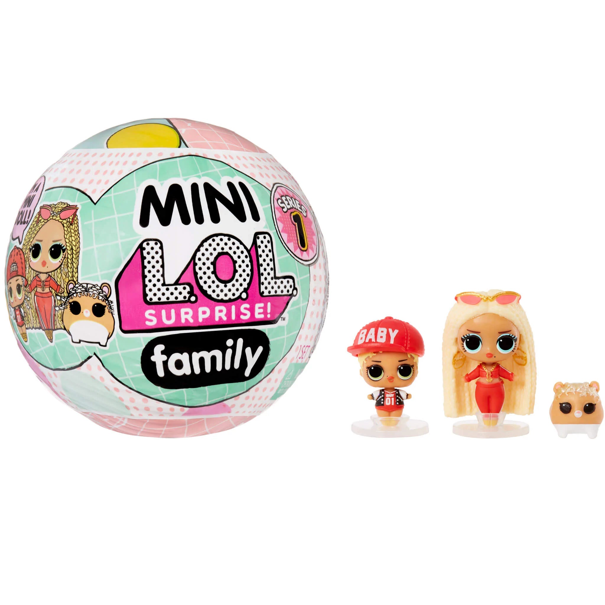 L.O.L. Surprise Omg Mini Family 12 Pcs