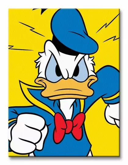 Pyramid: Donald Duck (Mad) - Canvas Prints