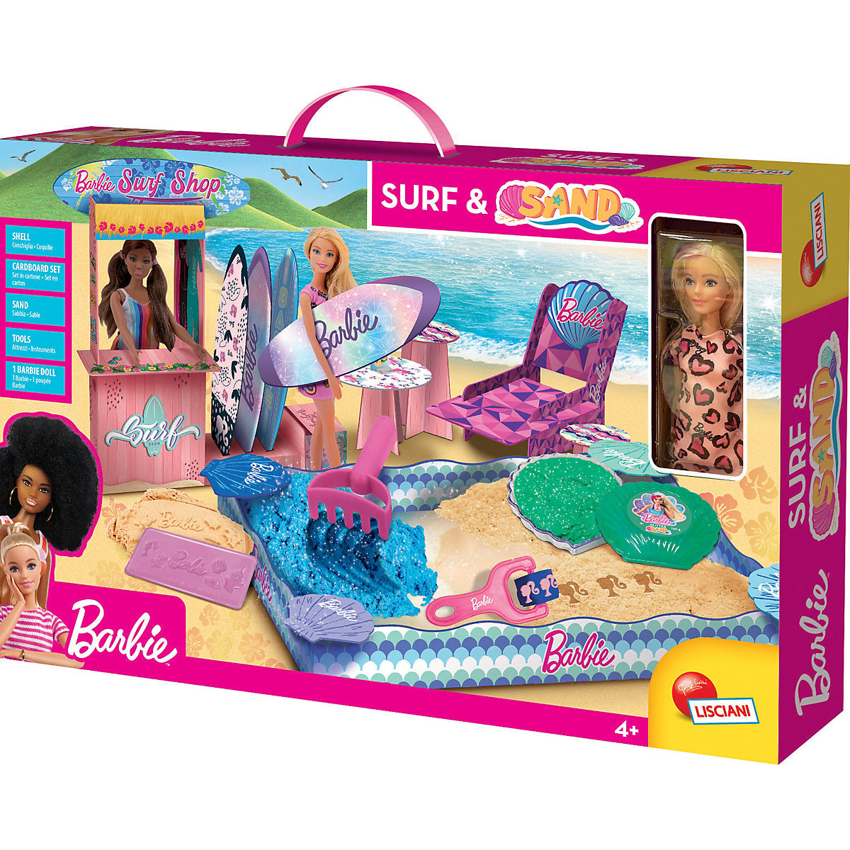 Lisciani Barbie Surf & Sand With Doll