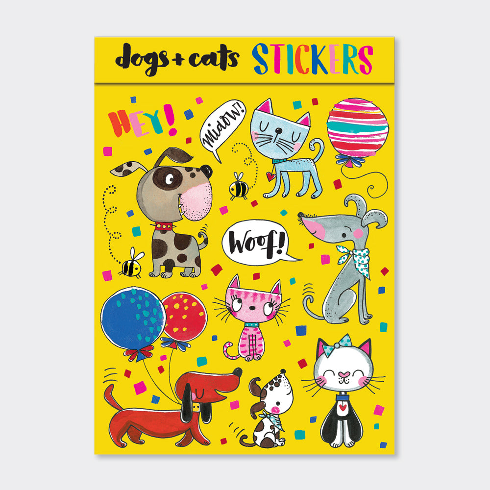 Rachel Ellen Design Sticker Books - Cats & Dogs