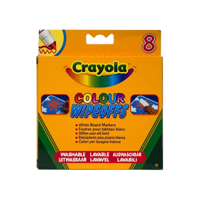 Crayola Rainbow Wipeoffs Colors Set of 8