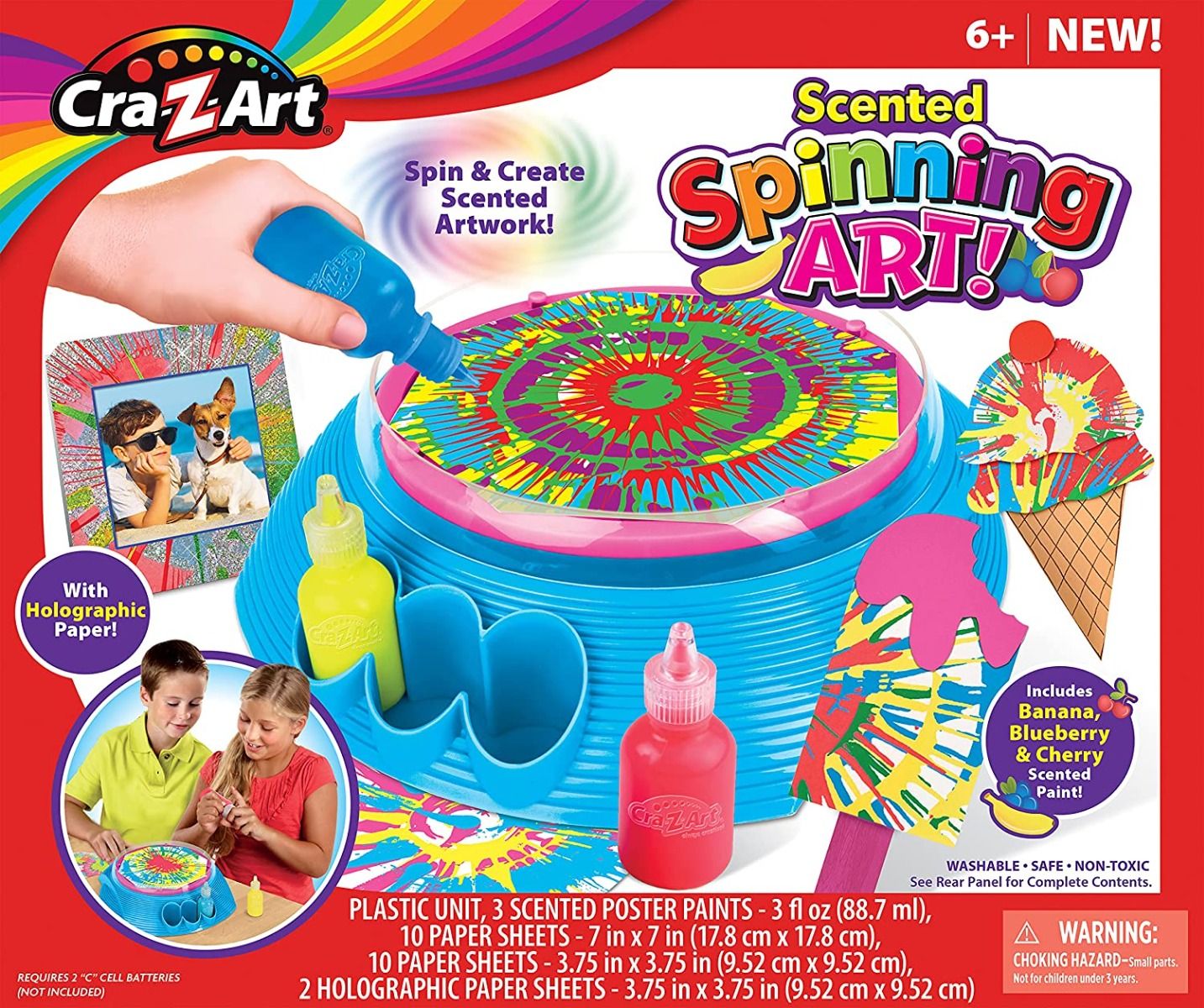 CRAZART Scented Spinning Art