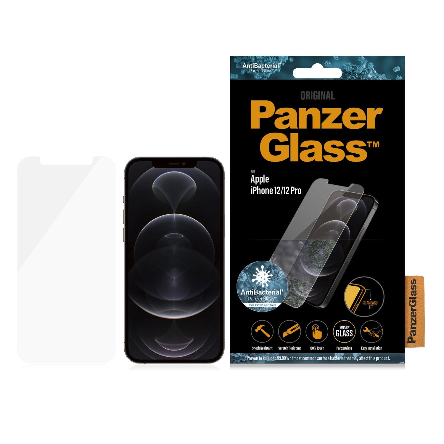 PanzerGlass iPhone 12/12 Pro Screen Protector