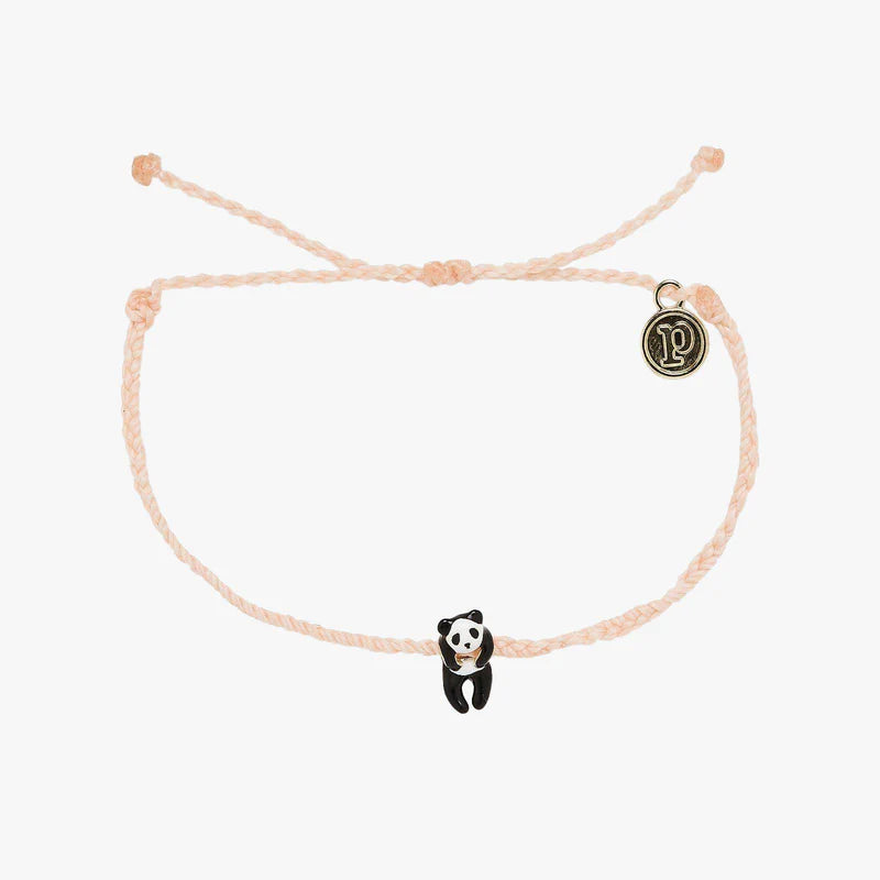 Pura Vida - Bracelet Panda Gold Blush OS