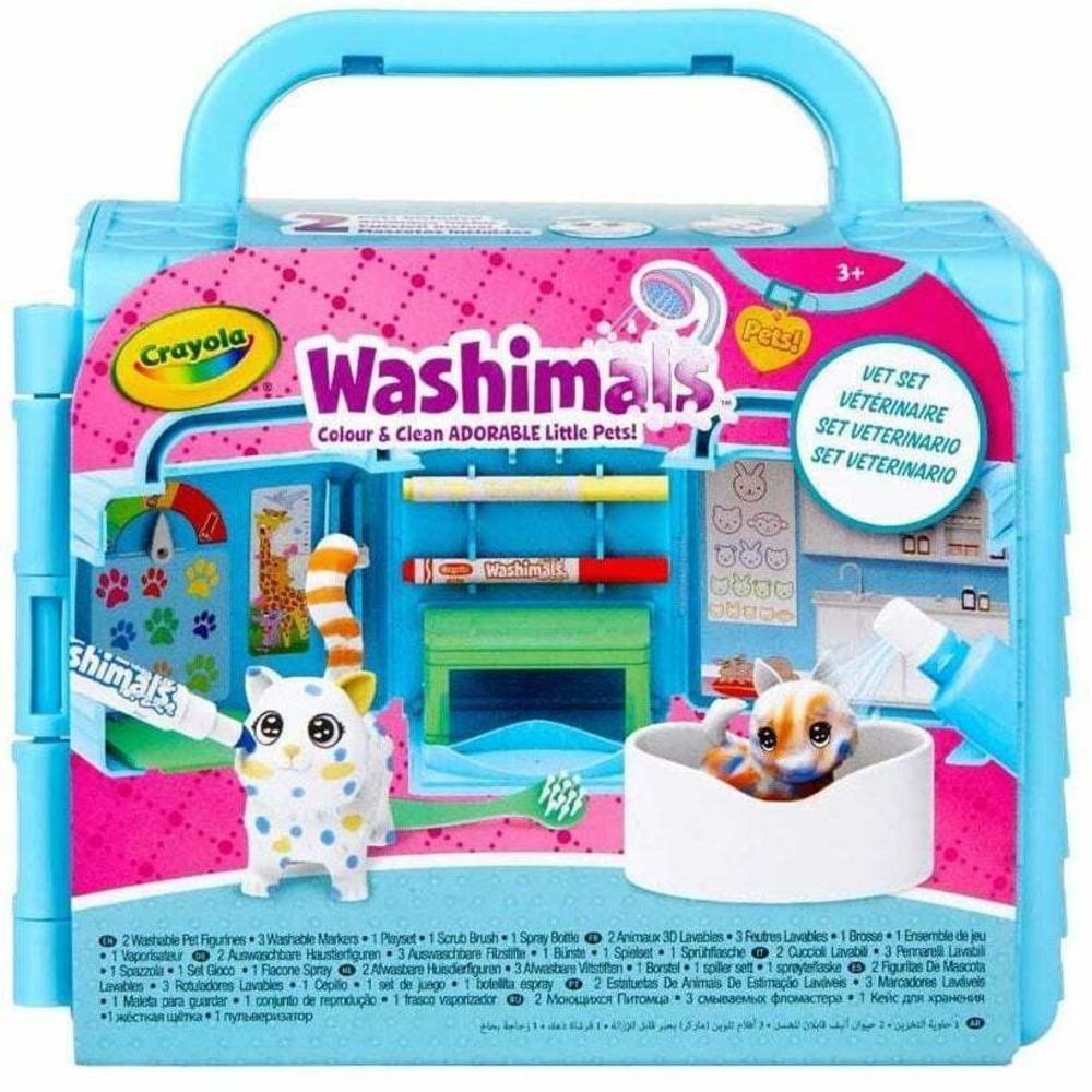 Crayola Washimals Vet Clinic Playset