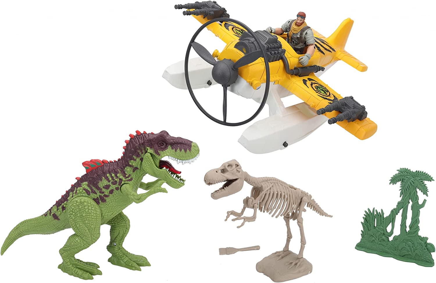 Dino Valley - Seaplane Dino Mission Playset