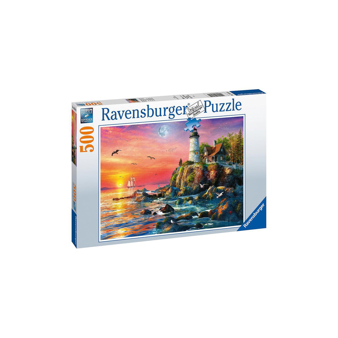 Ravensburger: Lighthouse at Sunset - 500pc