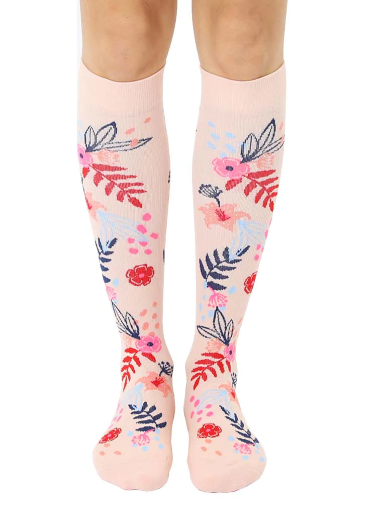 Living Royal - Floral Compression Socks