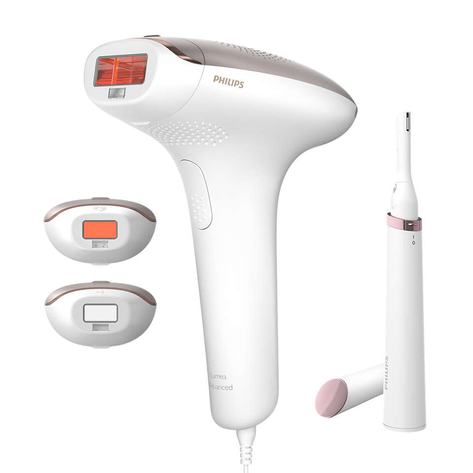 Philips Lumea IPL with slide and flash function