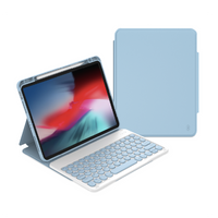 Wiwu Keyboard Case for 10.2 and 10.5 Inch Tablets Typing Cover - Blue