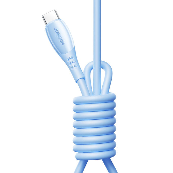 Joyroom S-A59 Vibrant Series 30W Fast Charging Data Cable (Type-C to Lightining) - Blue
