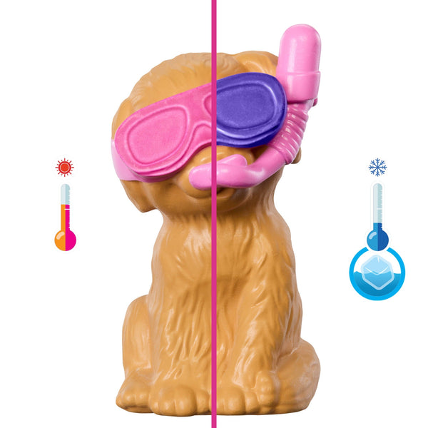 Barbie Puppy Pool Party Doll Blonde - Mattel Pet Water Play Set