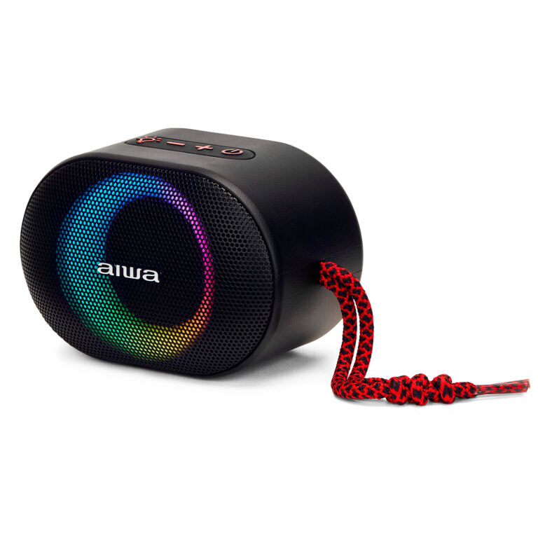 Aiwa Portable Bluetooth RGB Speaker Red