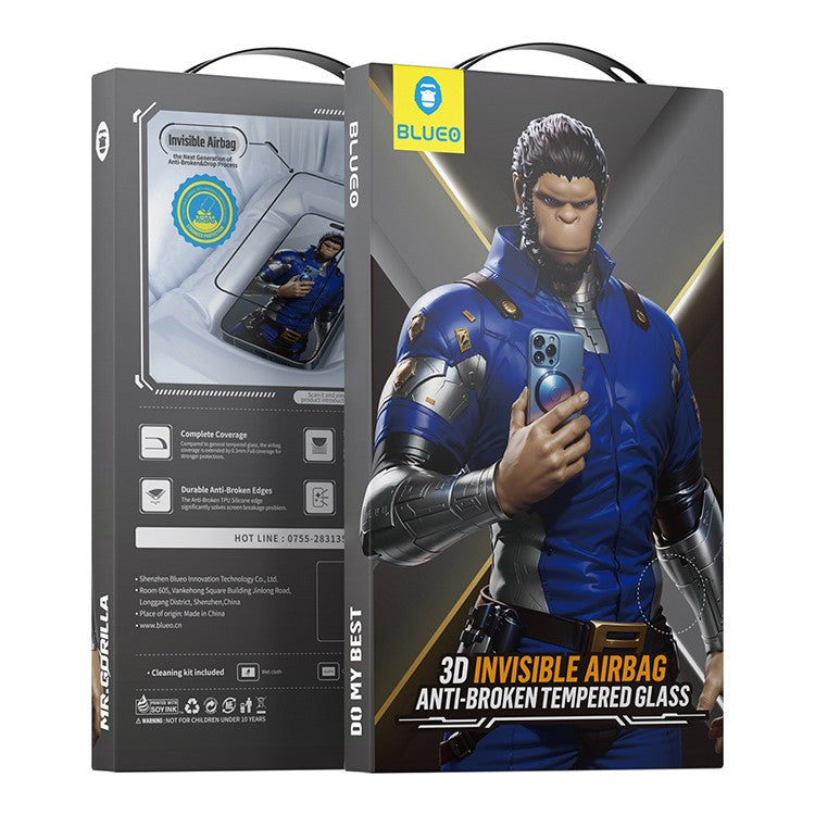 BLUEO Tempered Glass AntiStaticI PH15 pro Max 6.7