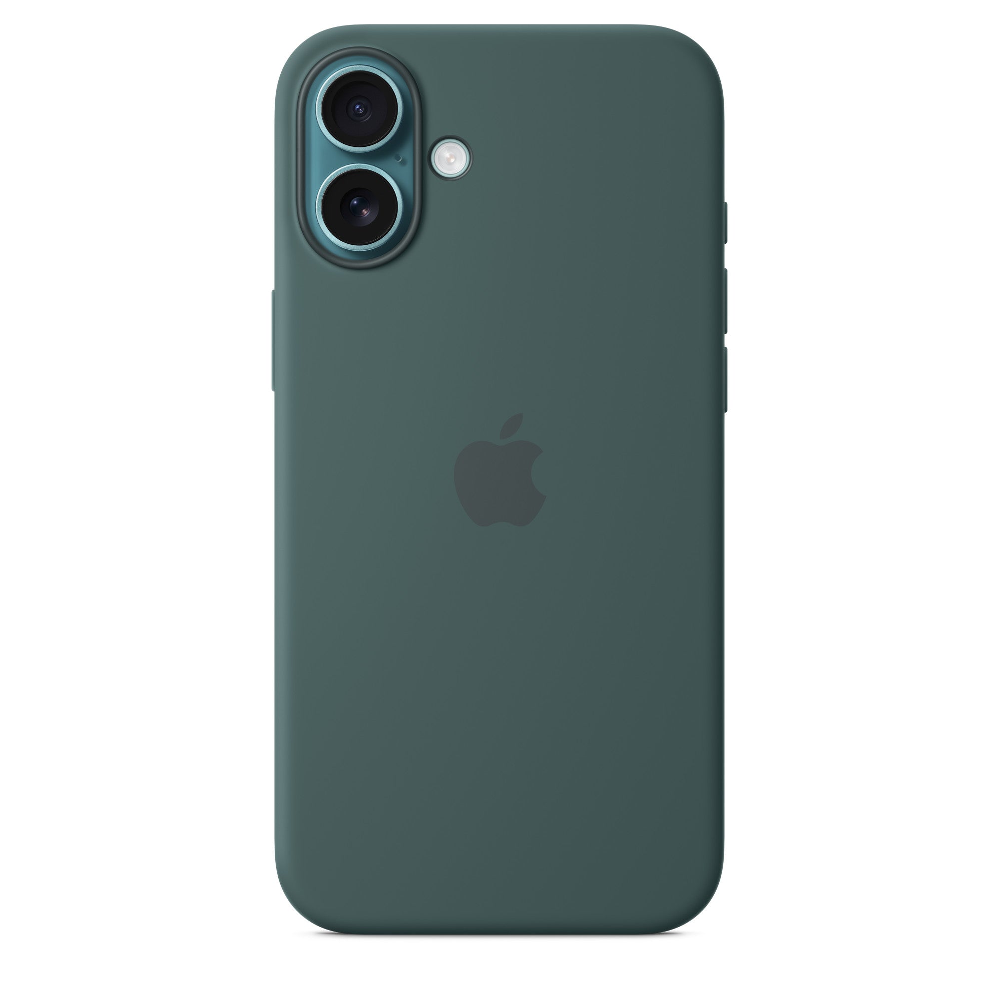 iPhone 16 Plus Silicone Case with MagSafe - Lake Green