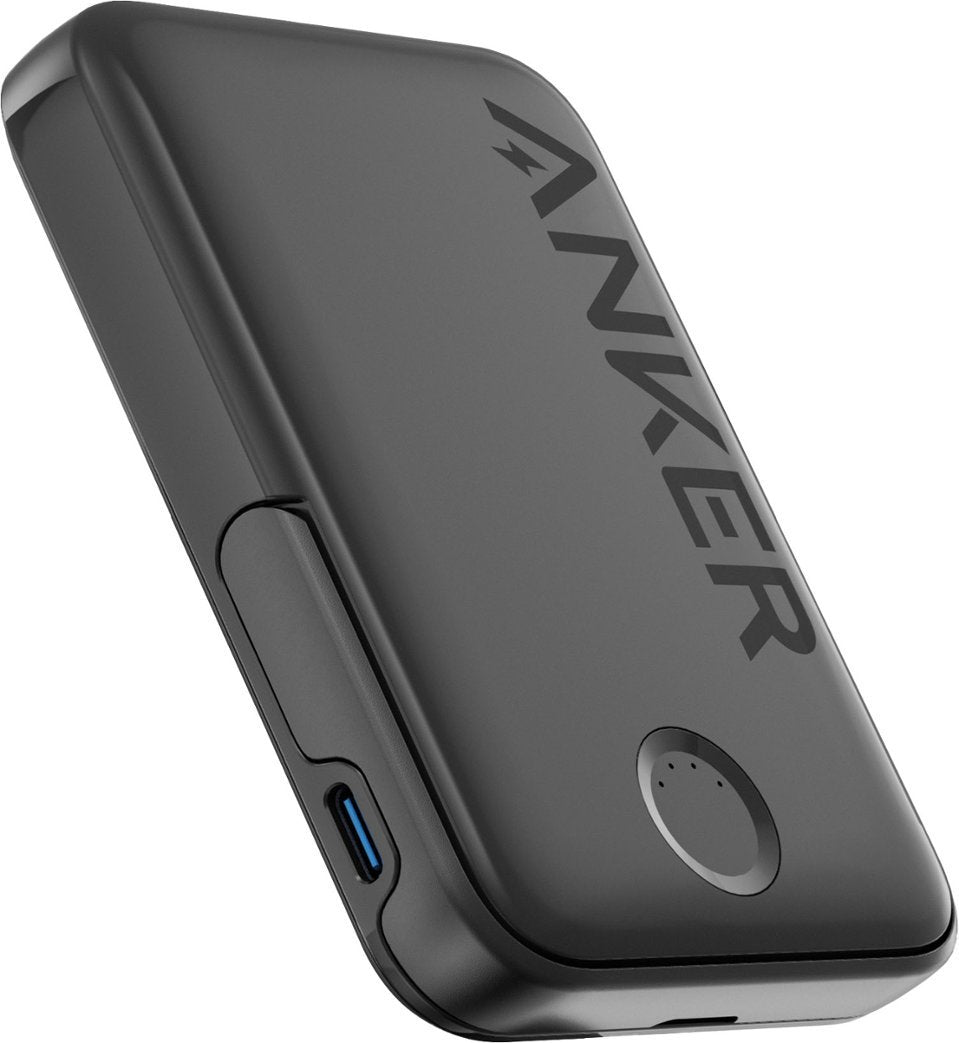 Anker 322 MagGo Magnetic Power Bank 5K Black with Stand