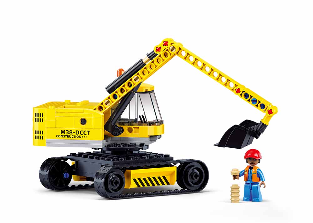 Sluban Town E6 Small Excavator 152 Pcs