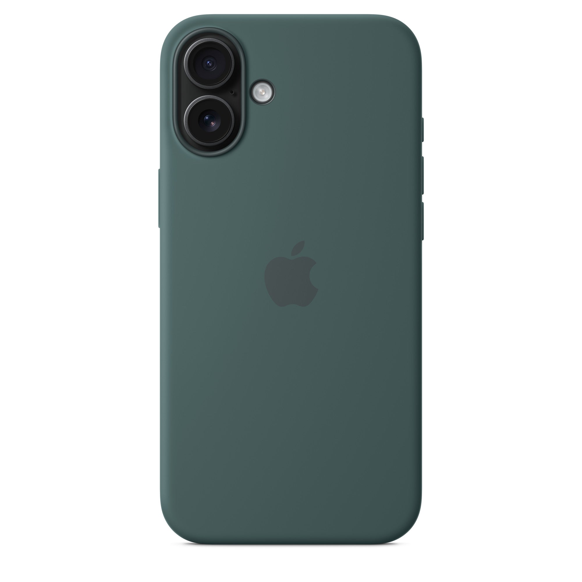 iPhone 16 Plus Silicone Case with MagSafe - Lake Green