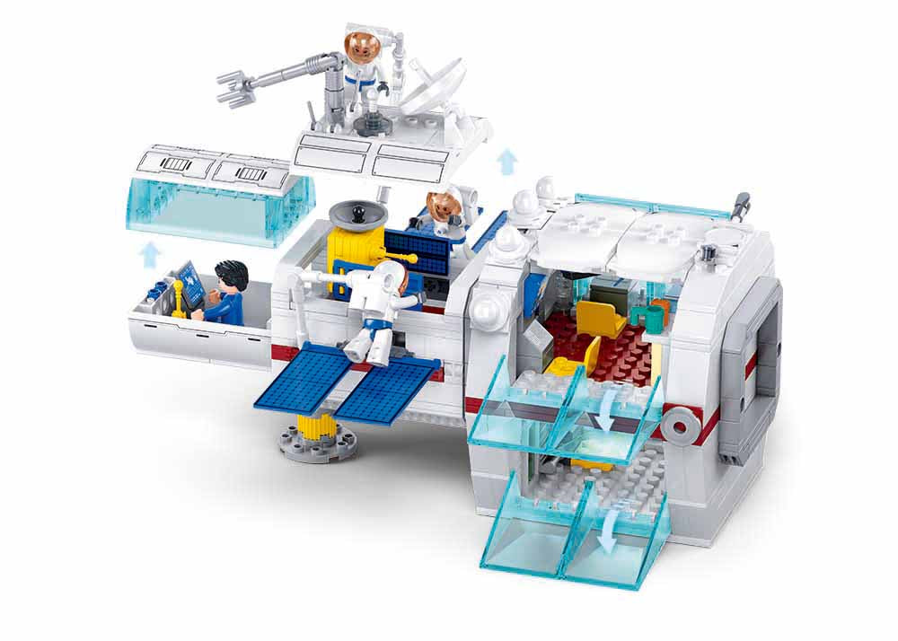 Sluban Space Dream Space Station Core Module 502 Pcs