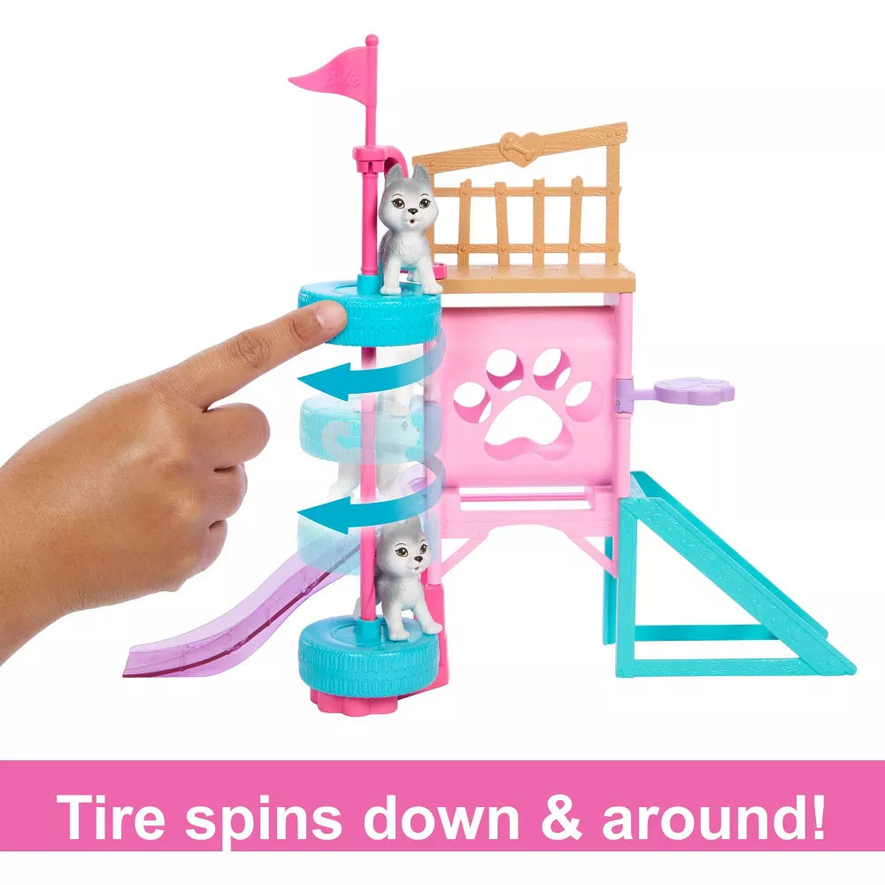 Barbie And Stacie To The Rescue Puppy Playground Playset