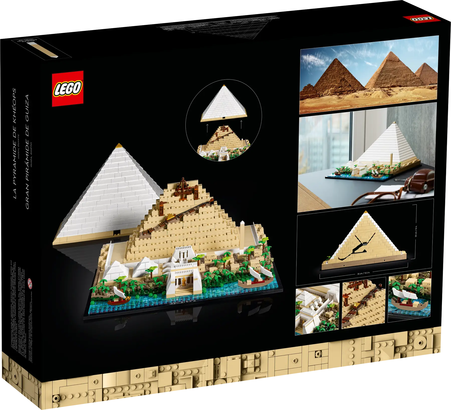 Lego Architecture - The Great Pyramid Of Giza