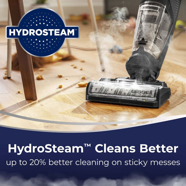 Bissell Crosswave Hydrosteam Multi-Surface Vacuum with Steam & LED Lights