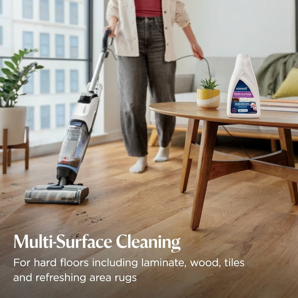 Bissell 340W CrossWave Edge 3-in-1 Multi Surface Corded Vacuum Cleaner for Wet and Dry Surface Multicolor 4088K